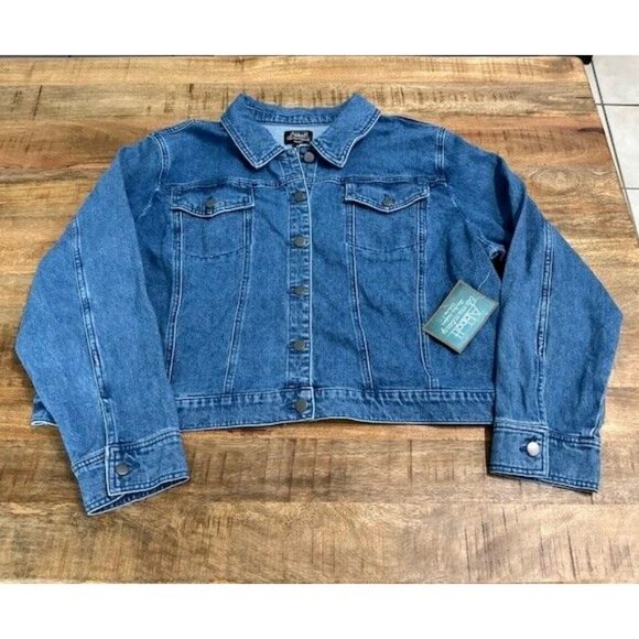 Abbott Elementary Volume 1 Teachers Edition Denim Jean Jacket 2X Plus Size NWT - Picture 5 of 16